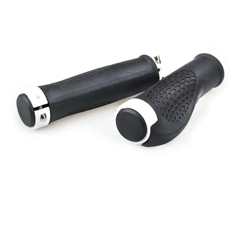 Bicycle Grip Handlebar End Cap Aluminium Alloy Lock Mountain Handle Bar Grip Bike Anti-Skid Rubber Bicycle Skid-Proof Grips New Generation Bike Handlebar Grip Soft Gel Inserts Shock Resistance Ergonomics Comfort Design