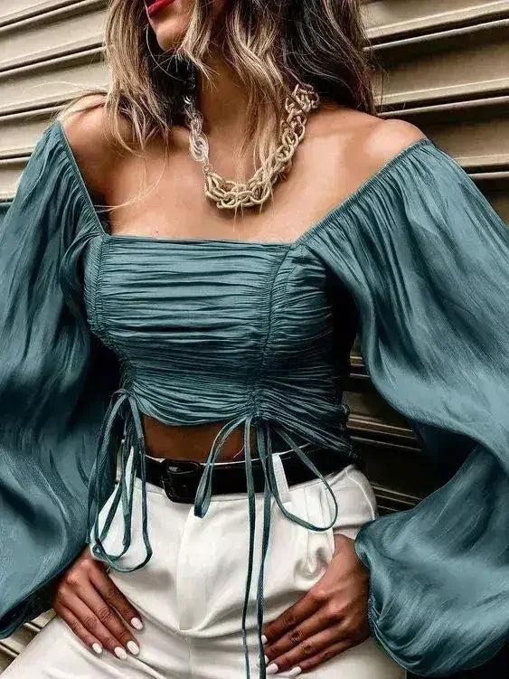 Elegant Crop Top Livenza, Mint