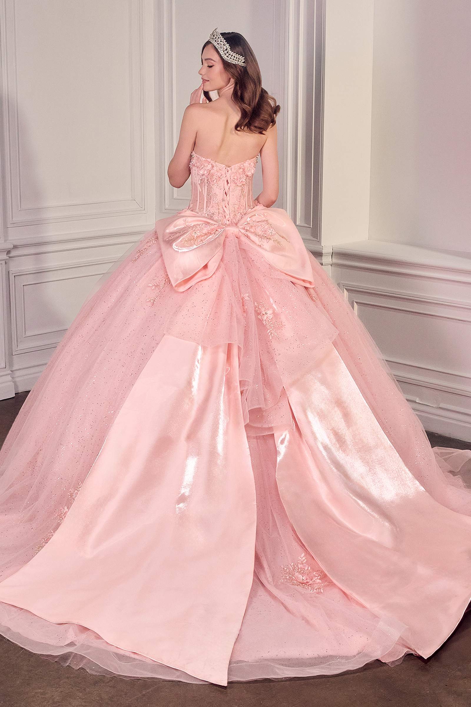 Ladivine 15726 Strapless Sweetheart Quinceanera Ball Gown