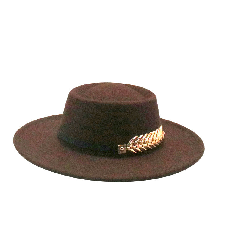 Autumn Winter Women Men  Vintage Fedora Women's Foldable Short Brim  Floppy Hat Gentleman Elegant Warm Hats Lady Party Luxury Caps Classic Summer Beach Sun Hat