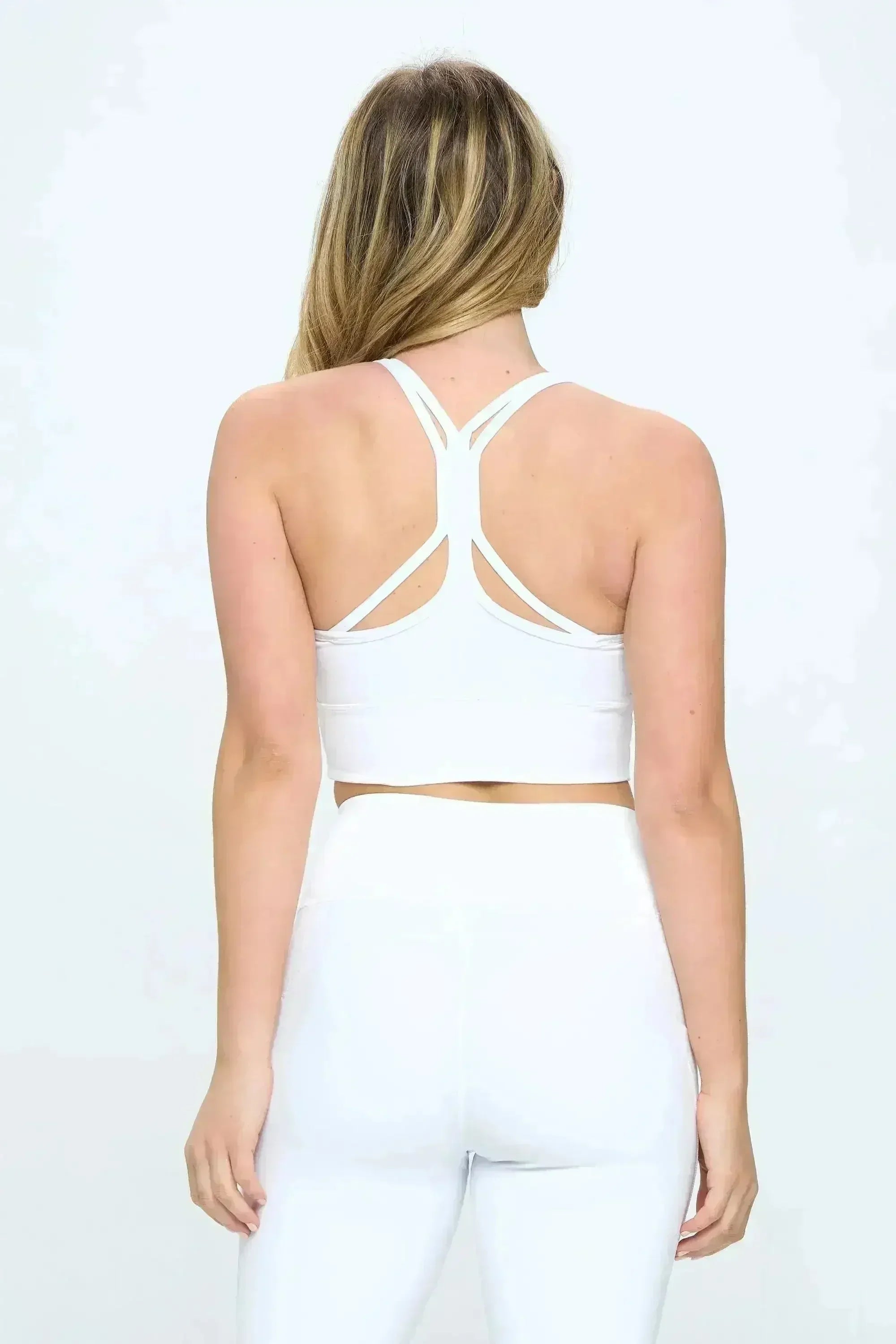 Criss Cross Back Sports Bra