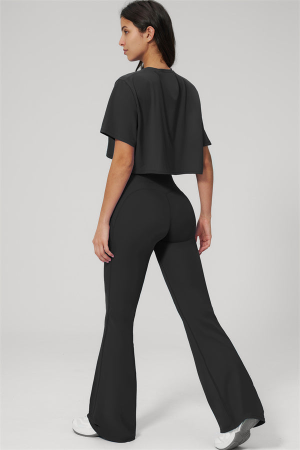The Bold T-shirt Flared Leggings 2-Piece Set