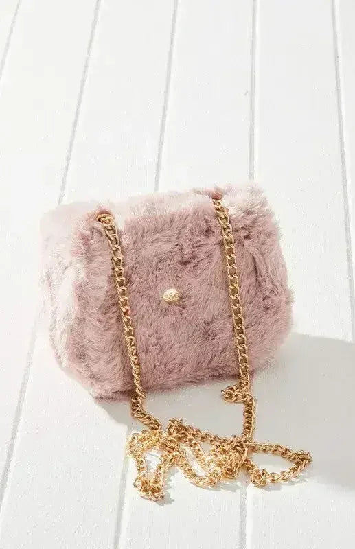Vegan Fur Micro Bag - Convertible Mini Purse | Femstylo