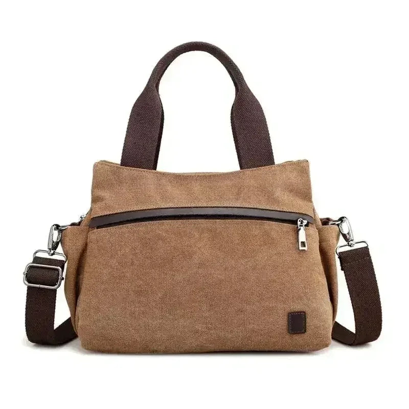 Female Fashion Vintage Canvas Messenger Bag