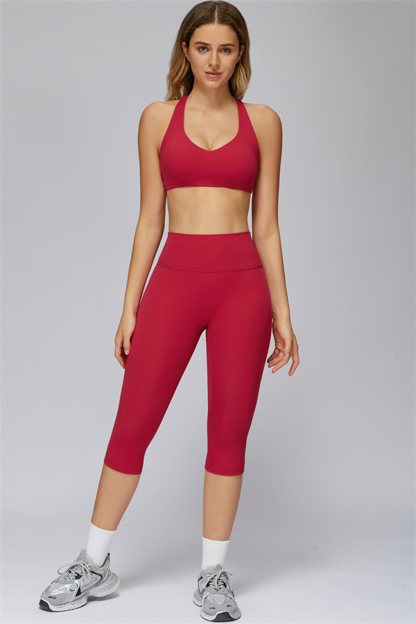 The FlexCore Capri Leggings