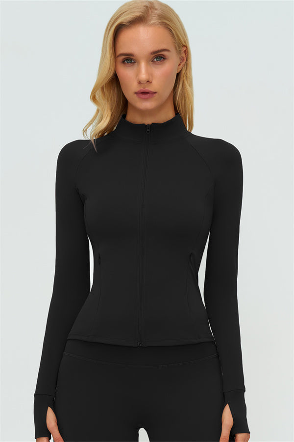 The Twirl Zip Jacket New Straight Leg Pants 2-Piece Set