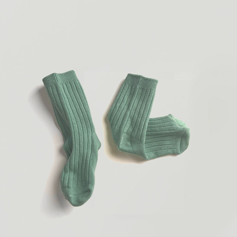 Baby Toddler Cotton Solid Color Short Newborn Casual Comfortable Socks For Kids Boys And Girl