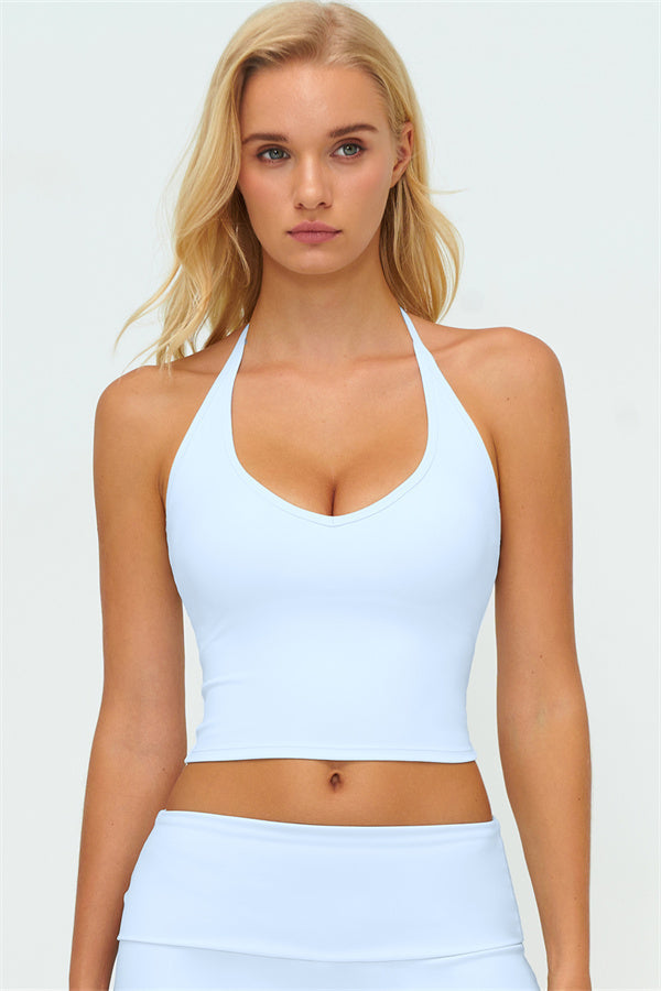 The Twirl Zip Jacket Halter Tank Top New Straight Leg Pants 3-Piece Set