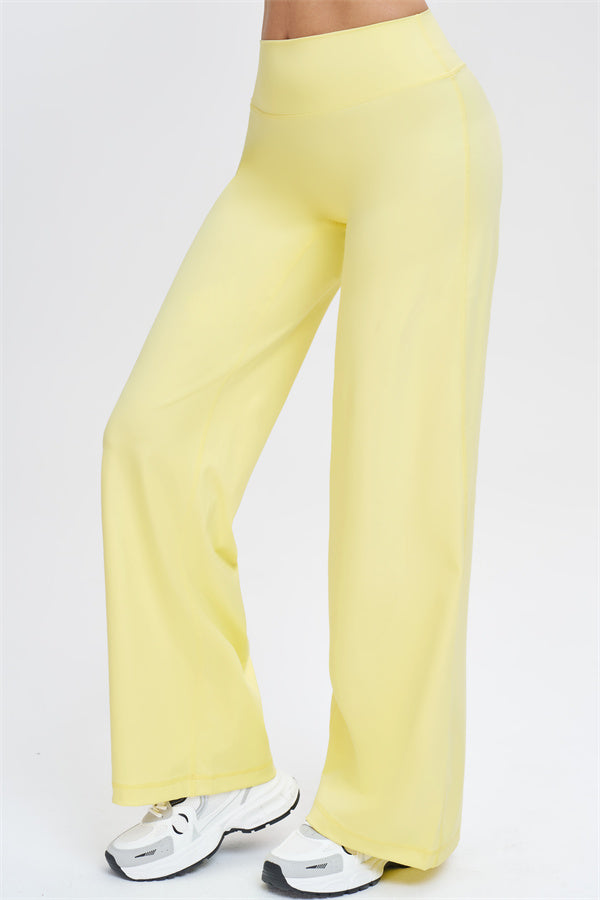 The Stride Crop Top Straight Leg Pants 2-Piece Set