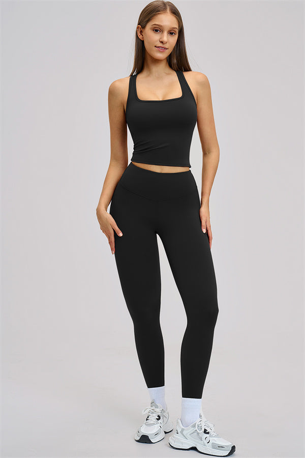 The Dynamic New Crop Top Leggings 2-Piece Set