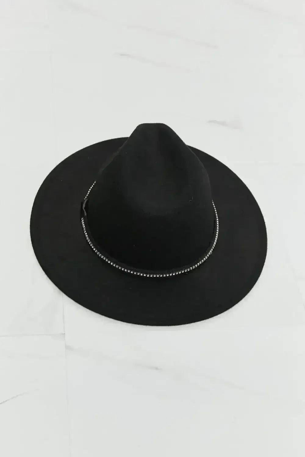 Fame Fedora Hat - Wool Felt Adjustable - Sun Protection & Timeless Style