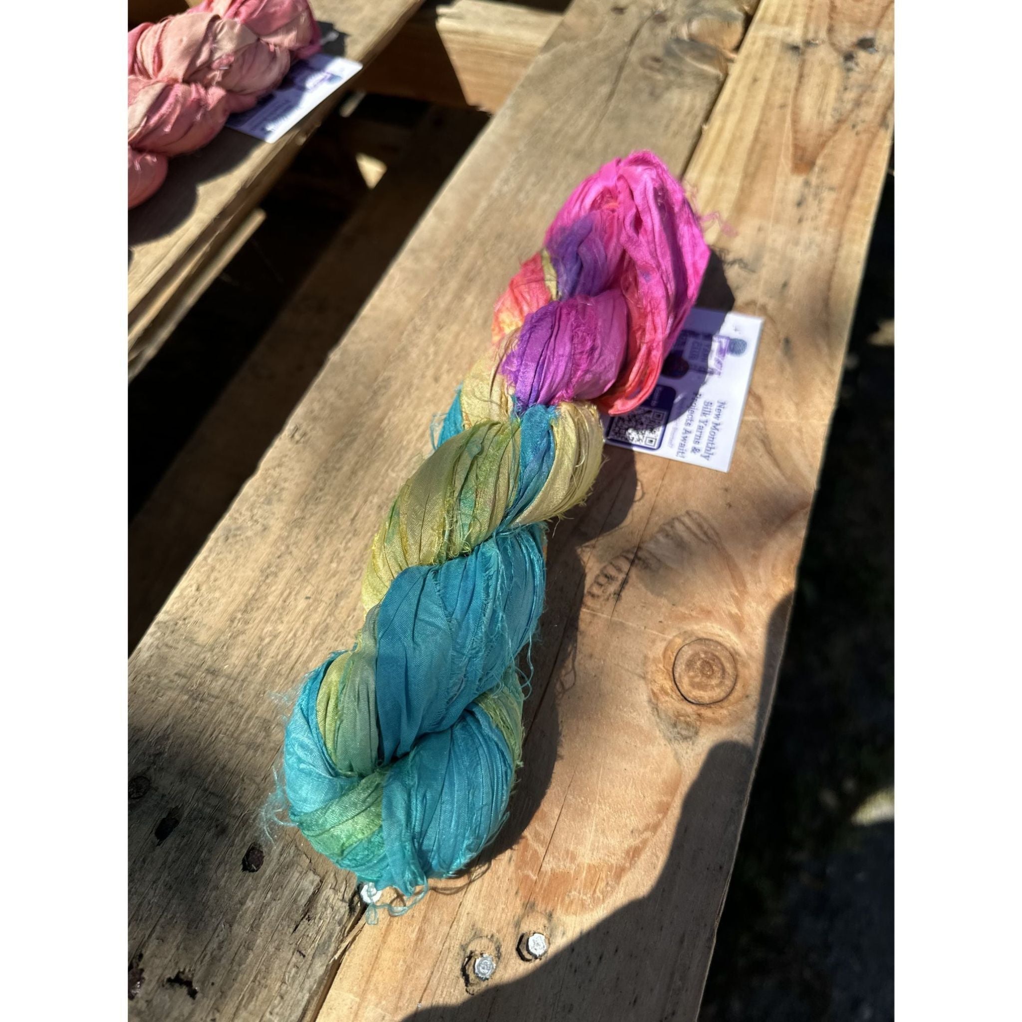 Artisan Recycled Sari Ribbon – Sari Treasures in Every Strand
