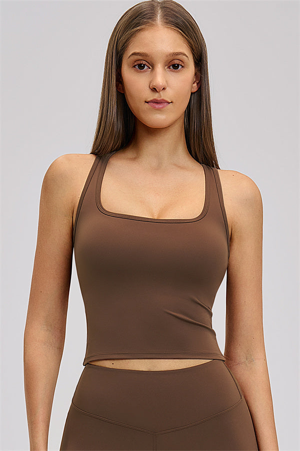 The Dynamic Crop Top Straight Leg Pants 2-Piece Set