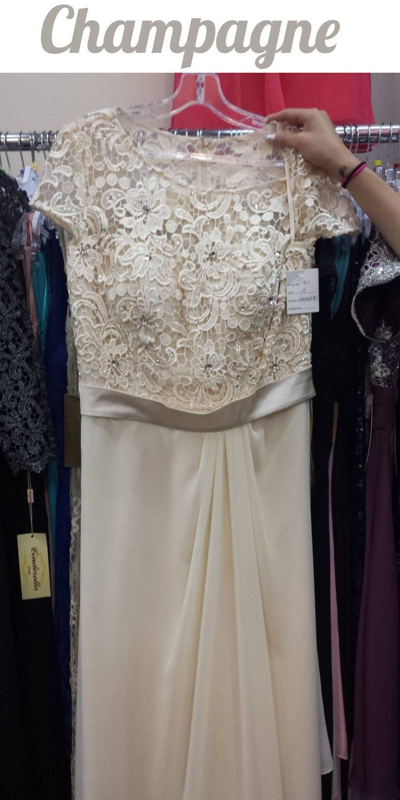 CLEARANCE - Cinderella Divine 1922 Long Dress Short Sleeve (Size 4XL)