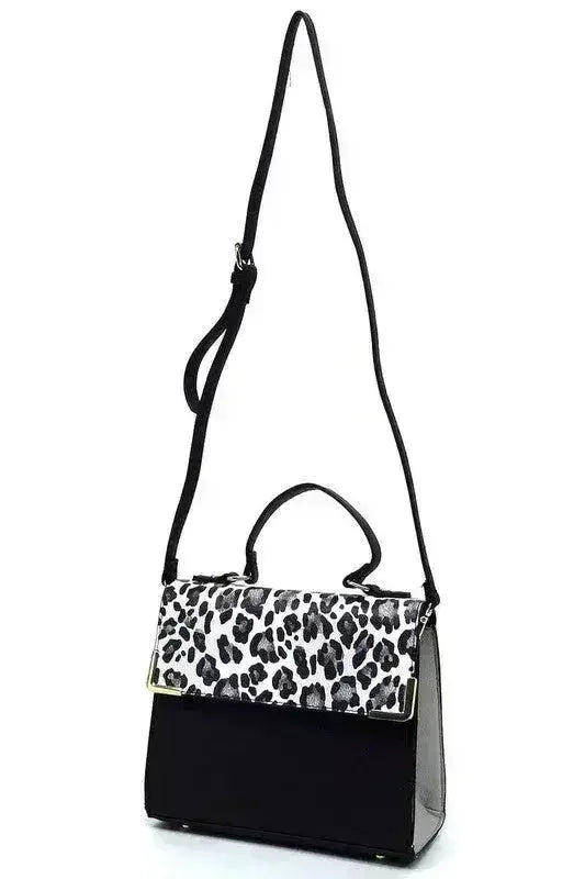 Vegan Leather Satchel - Top Handle Crossbody Bag | Femstylo