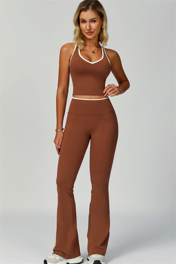 The Quest Tank Flared Leggings 2-Piece Set