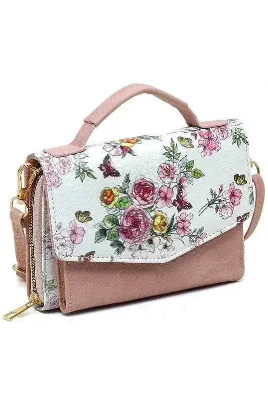 Vegan Leather Crossbody Bag - Compact Phone Organizer | Femstylo