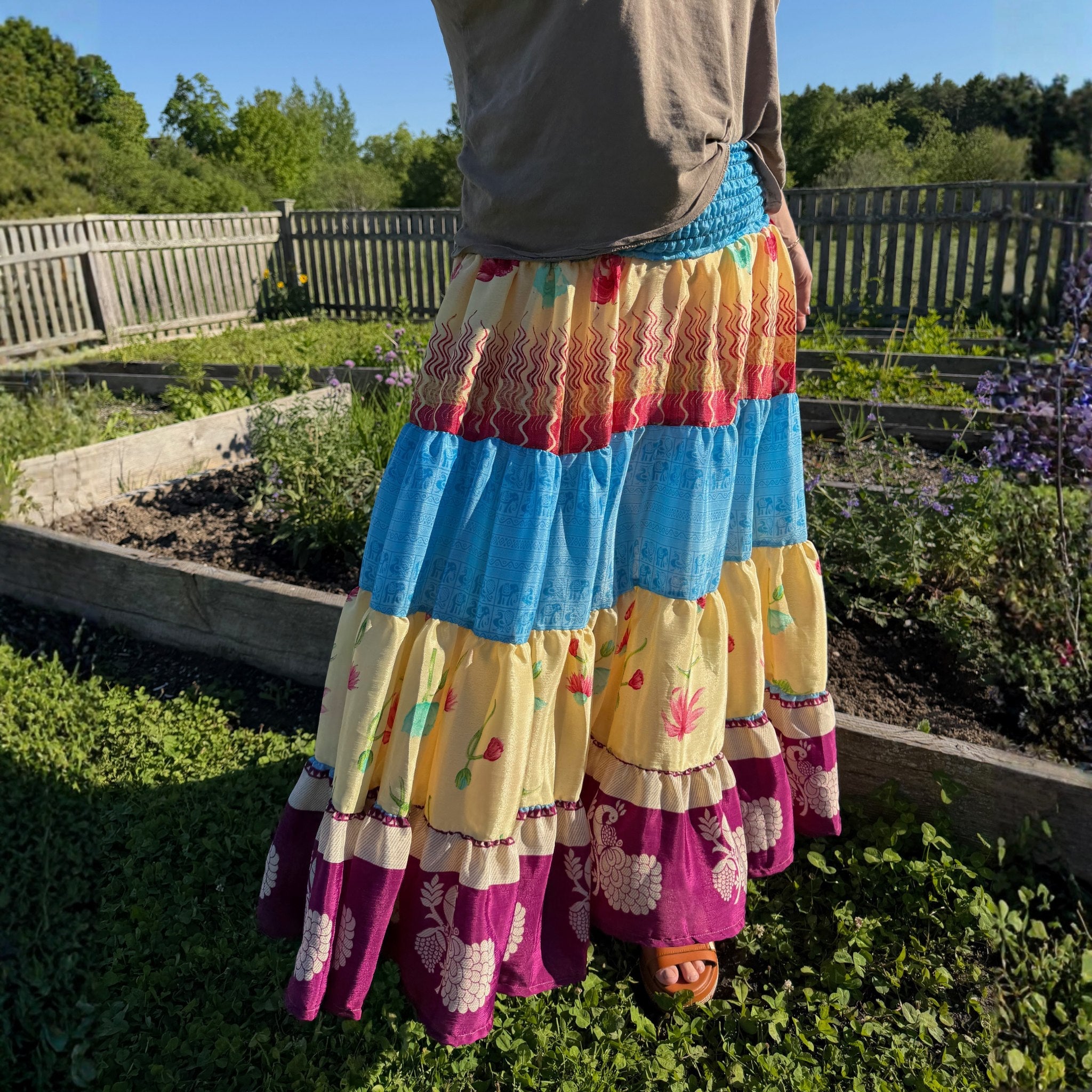 Limited Edition: Woodstock Dreams Fiesta Sunset Skirt