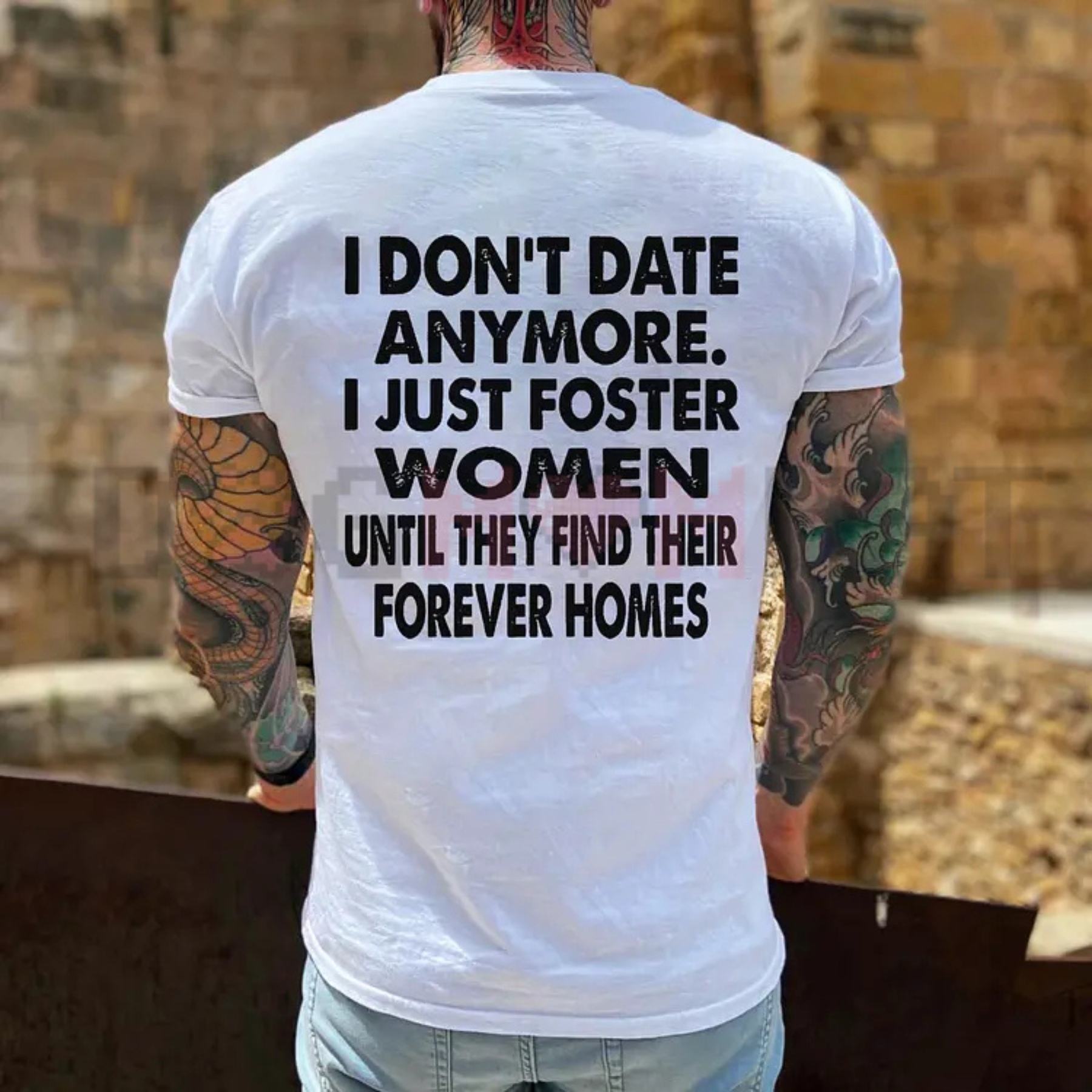 "I Don't Date Anymore" Statement T-Shirt