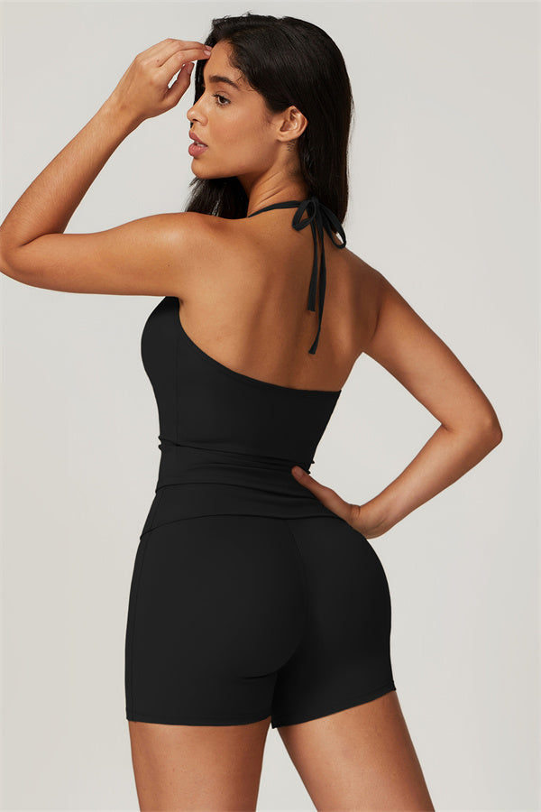The Surge Halter Crop Top