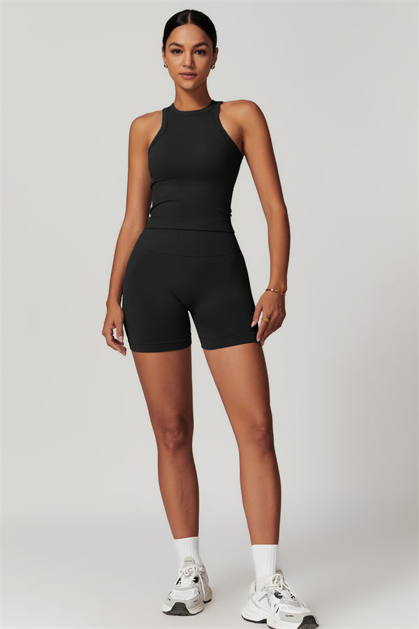 The Delight Crop Top Shorts 2-Piece Set
