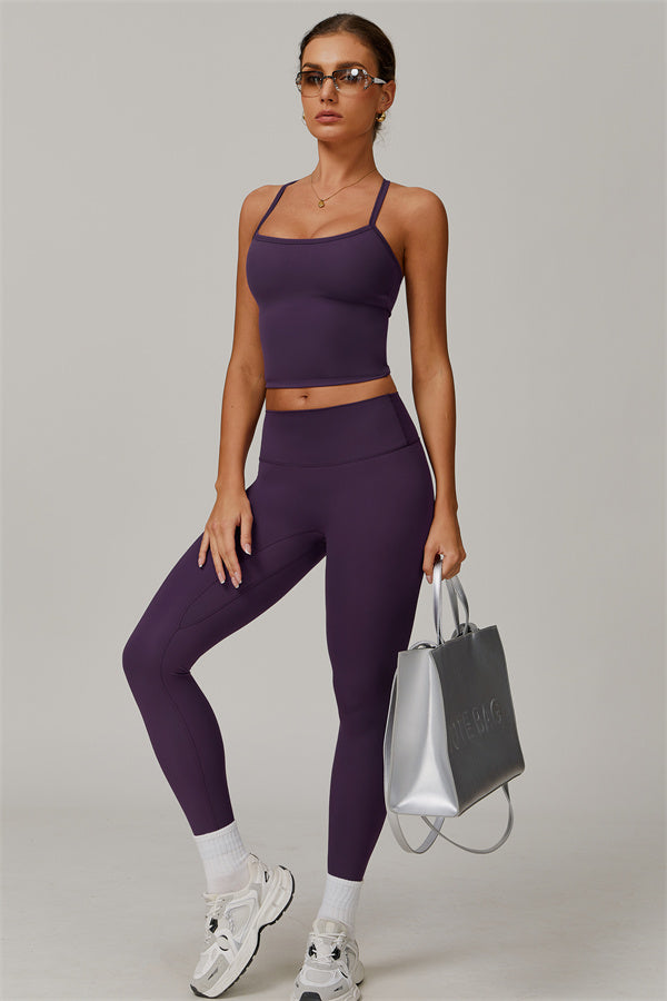 The Isabella Crop Top Leggings 2-Piece Set