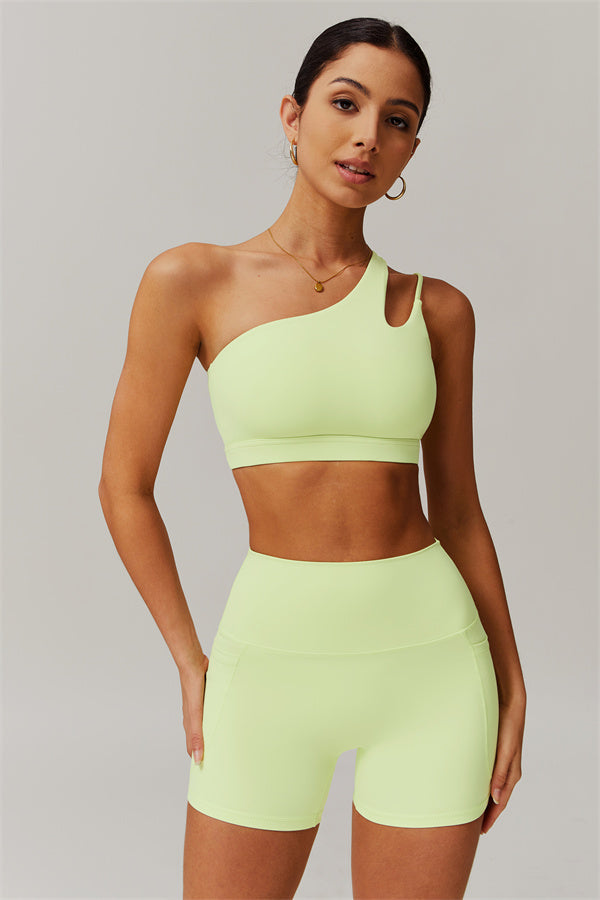 The Blissful Rose Sports Bra Shorts 2-Piece Set
