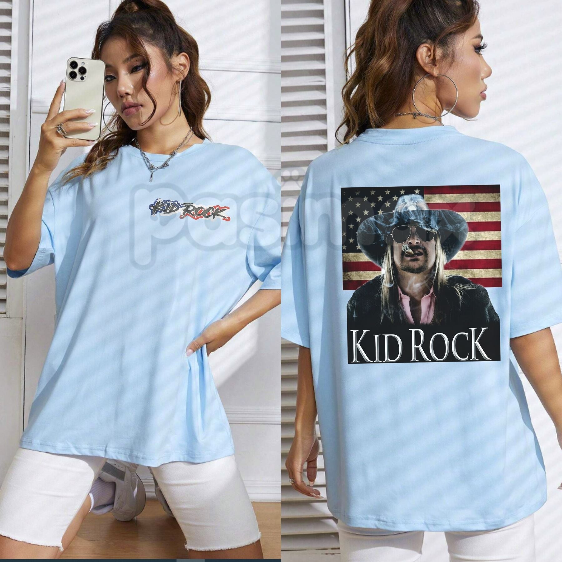 Vtg Kid Rock 2024 Tour Men’s T-Shirt - American Rock & Roll Graphic Tee, Official Style Kid Rock Fan Apparel, Premium Heavyweight 100% Cotton Concert Top, Patriotic Music Tour Shirt, Vintage Style Rock Star Streetwear