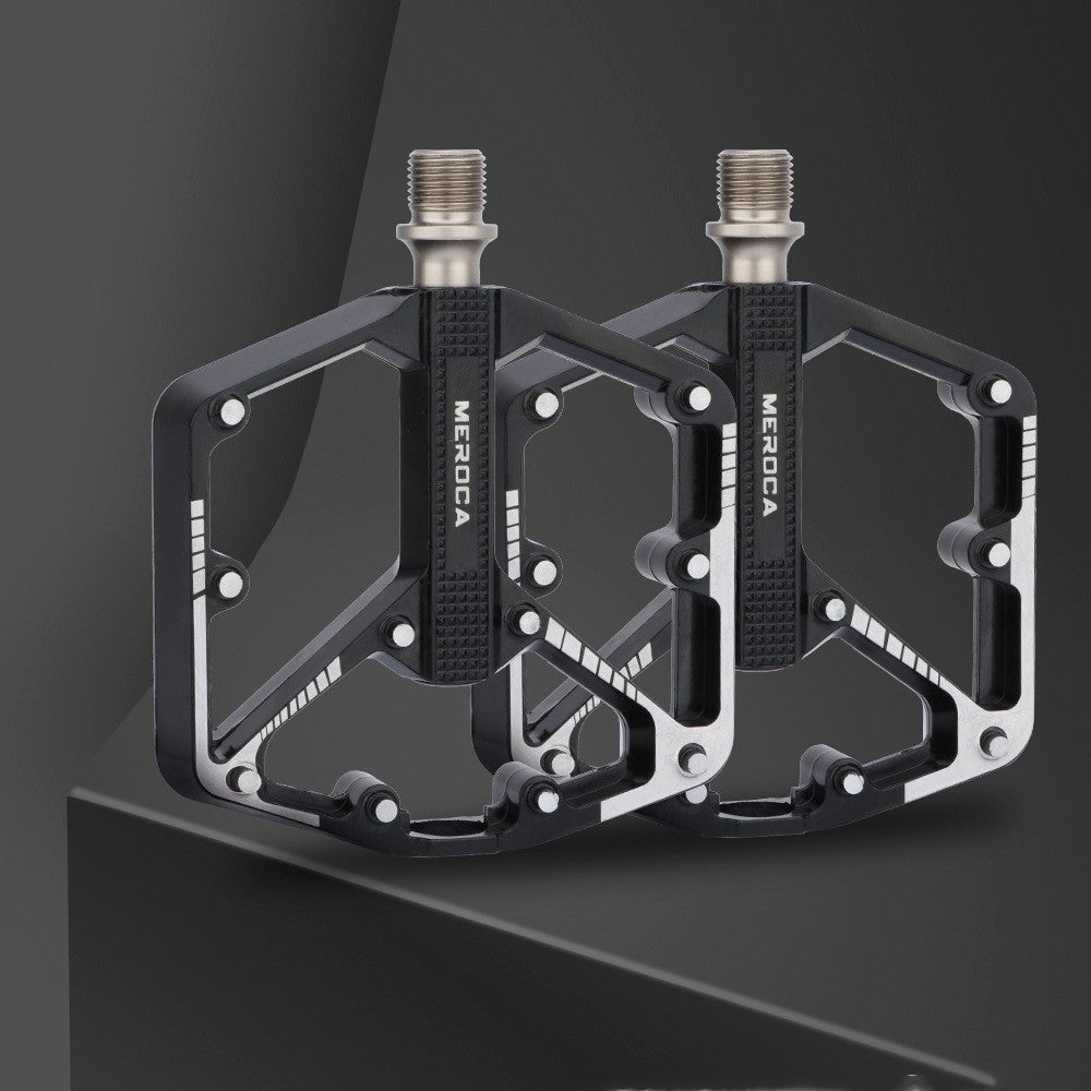 Bicycle Pedal Non-Slip  Bike Pedals Aluminum Alloy Flat Platform Applicable Waterproof Cycling Accessories Bike Pedals Road Bicycle Pedals Cleats Set Clipless Pedals Compatible With Road Bikes