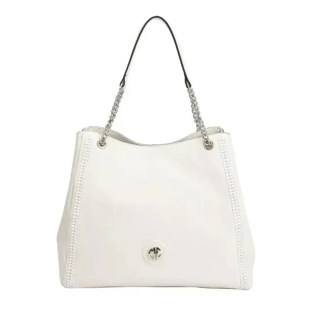 Maria Carla Woman's Fashion Luxury Leather Handbag/Tote, Smooth