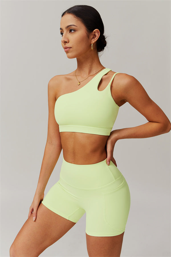 The Blissful Rose Sports Bra Shorts 2-Piece Set