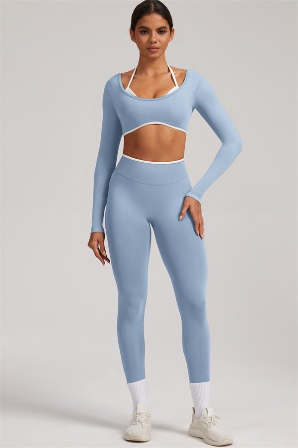 The Elevate Long Sleeve Crop top