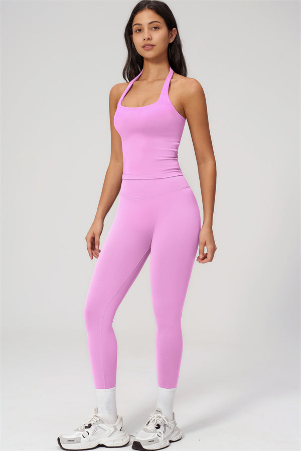 The Empower Halter Crop Top