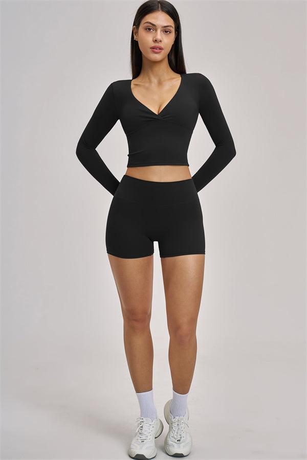 The Swoon Long Sleeve Crop top