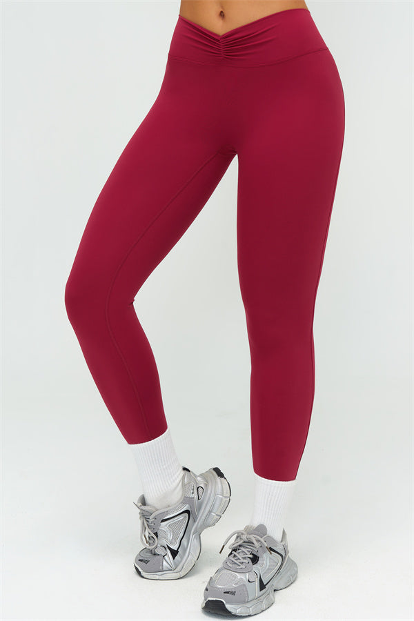 The Lushness V-Back Sports Bra Leggings 2-Piece Set