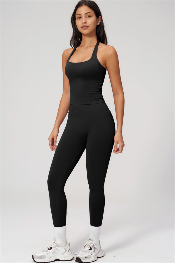 The Empower Halter Crop Top