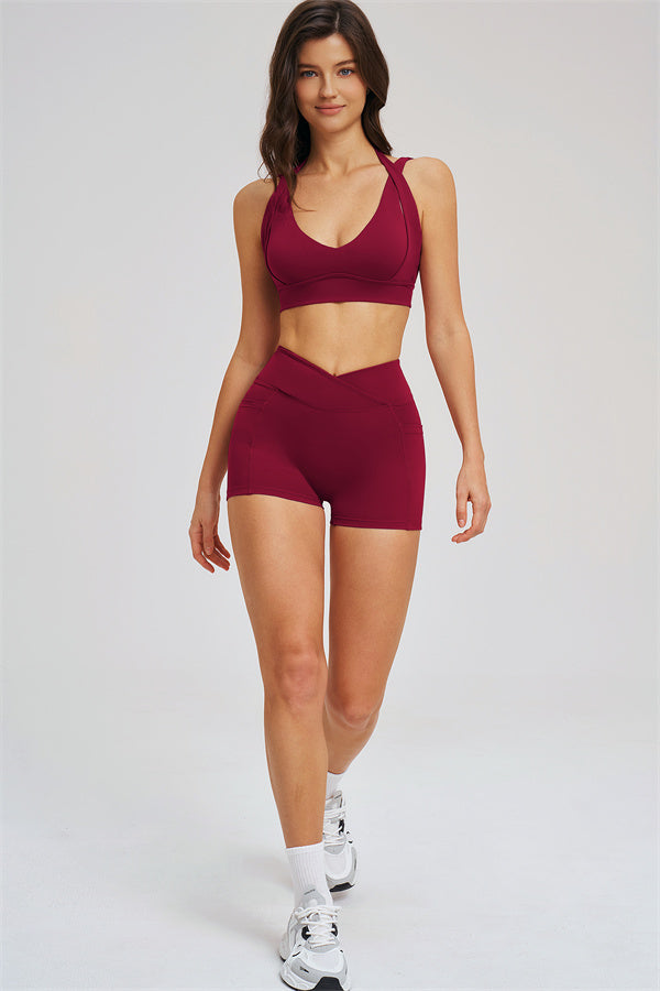 The Sizzle Sports Bra Shorts 2-Piece Set