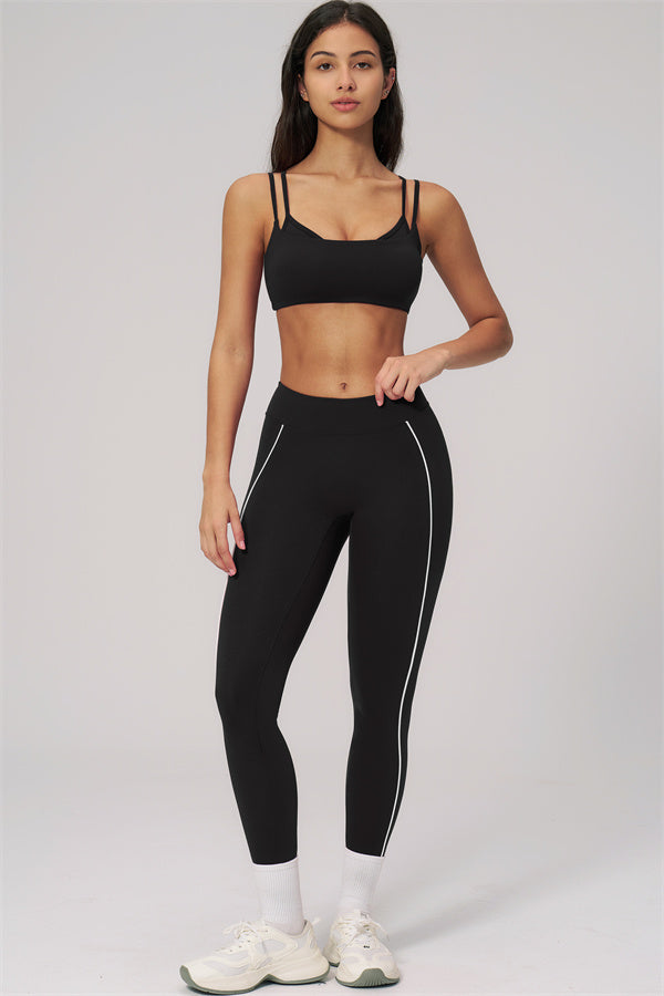 The Clarity Dual Strap Sports Bra Leggings 2-Piece Set