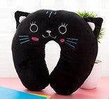 1PC Multi-Color Cartoon U Shaped Neck Pillow Comfortable Travel Pillow Inflatable Pillow Neck Pillow Lightweight Soft Pillows Comfortable Multi-Color Cartoon U Shaped Neck Travel Pillow U Shaped Car Pillow For Office Travel Airplane