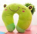 1PC Multi-Color Cartoon U Shaped Neck Pillow Comfortable Travel Pillow Inflatable Pillow Neck Pillow Lightweight Soft Pillows Comfortable Multi-Color Cartoon U Shaped Neck Travel Pillow U Shaped Car Pillow For Office Travel Airplane