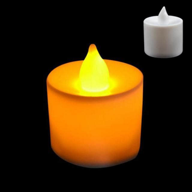 1pcs Multicolor LED Candle Colored Battery Operated Flickering Electric LED Tea Lights Bulk for Christmas Party Wedding Decorations Battery Operated LED Tea Lights Candle Home Wedding Birthday Party Prop Decoration