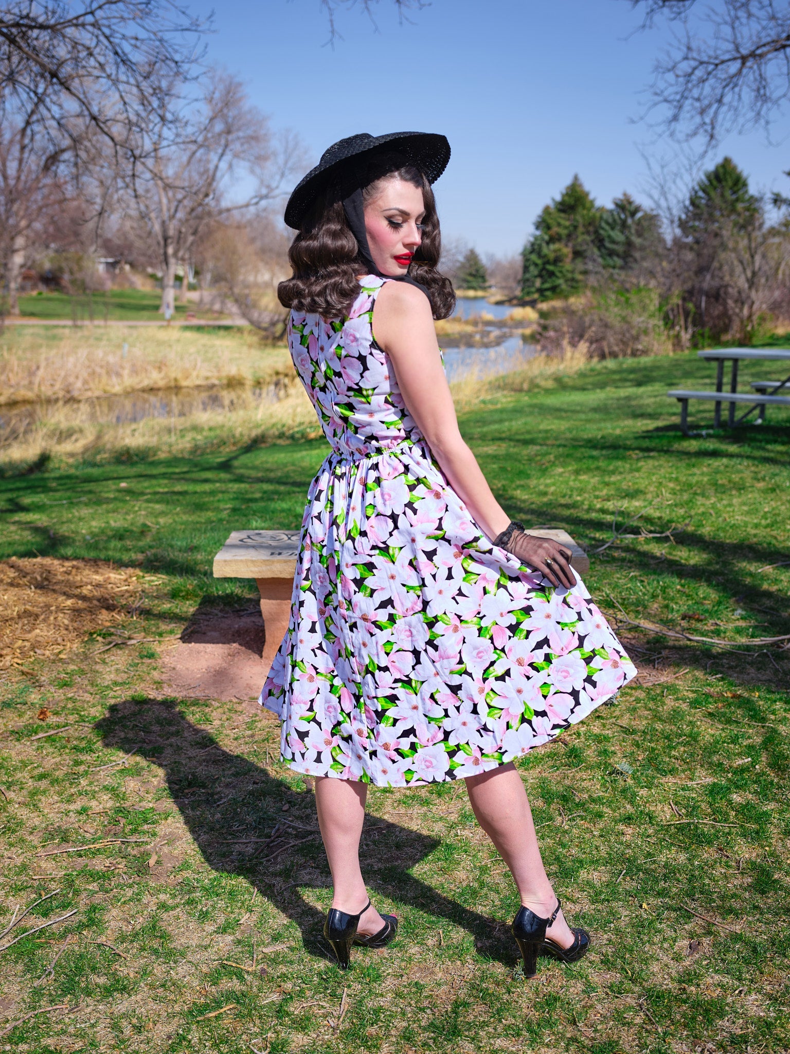 Magnolia Midi Dress
