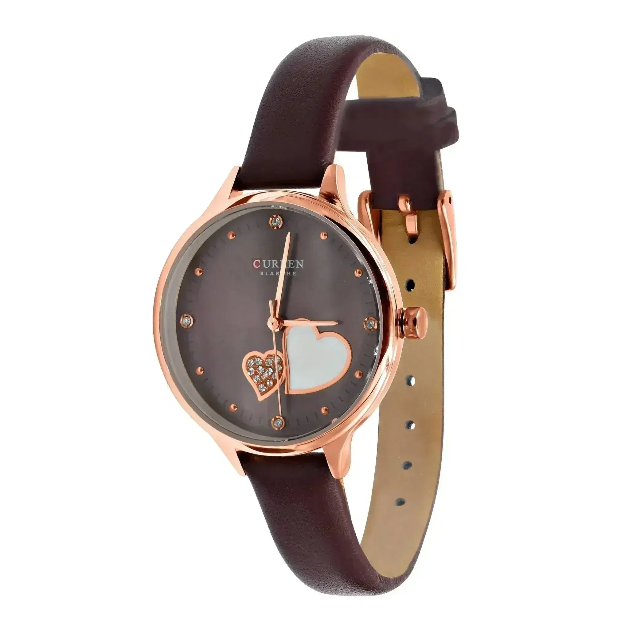 INFERNUM CURREN Watch – Crystal Bezel & Japan Quartz – 541455