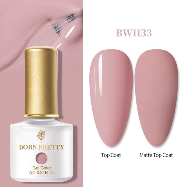 2022 Elegant Pretty Womens Orange 6ml Gel Nail Polish Summer UV LED Stylish Glossy and Matte Professional Home Nail Design For Women