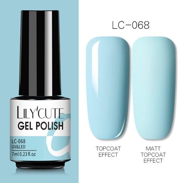 2022 New Fashion Purple Womens Nail Gel 7ml Permanent UV LED Base Matte Glossy Luxury Colorful Effect Nail Gel for Women and Girls