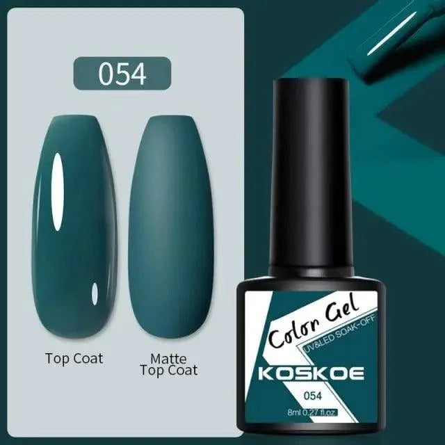 Spring Summer Nail Gel Polish Colorful UV LED Diamond Stylish Glossy and Matte Fashion Design For Womens