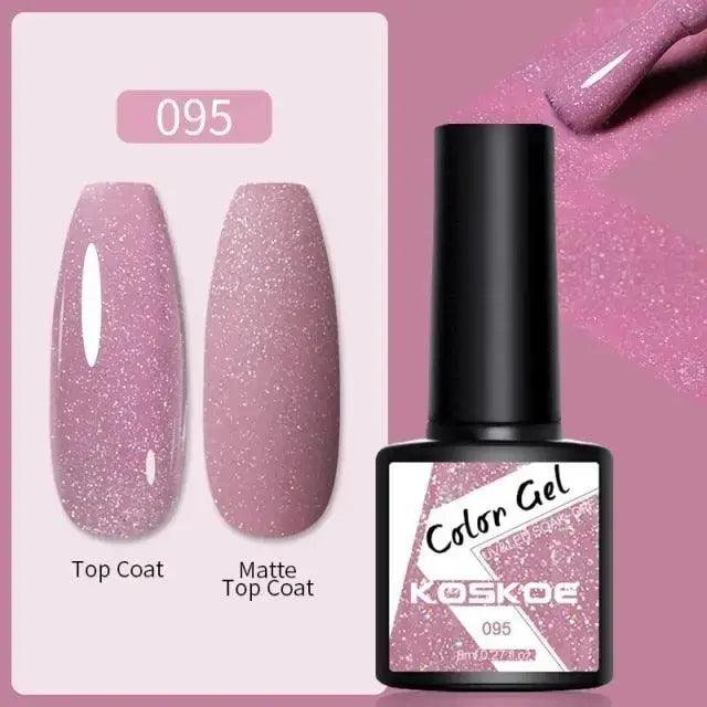 Spring Summer Nail Gel Polish Colorful UV LED Diamond Stylish Glossy and Matte Fashion Design For Womens