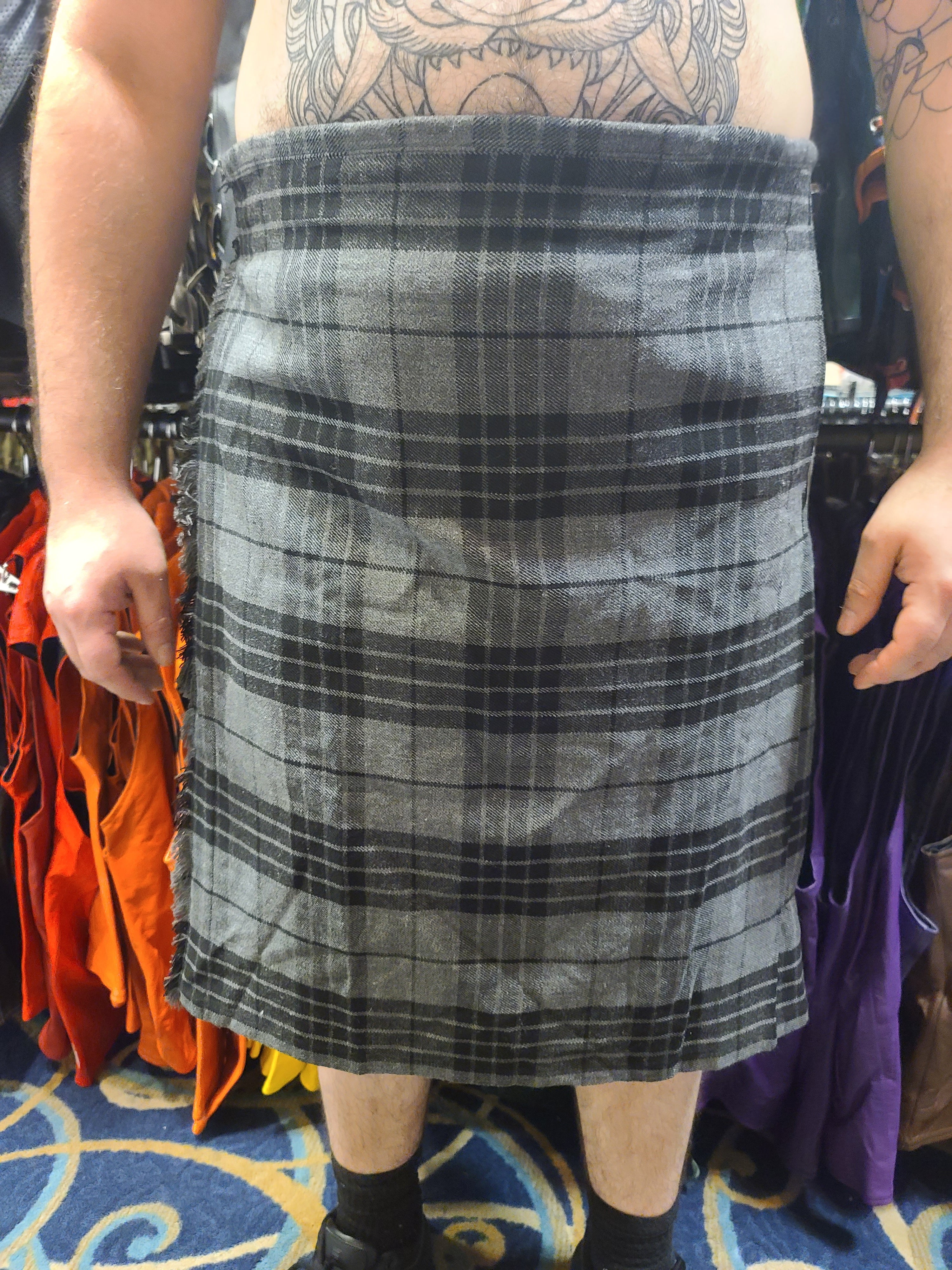 Grey Watch Tartan Kilt by KiltedBros