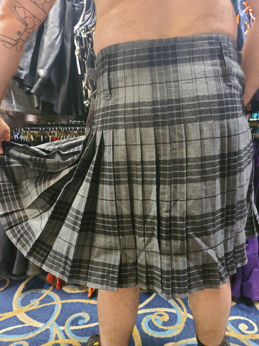 Grey Watch Tartan Kilt by KiltedBros