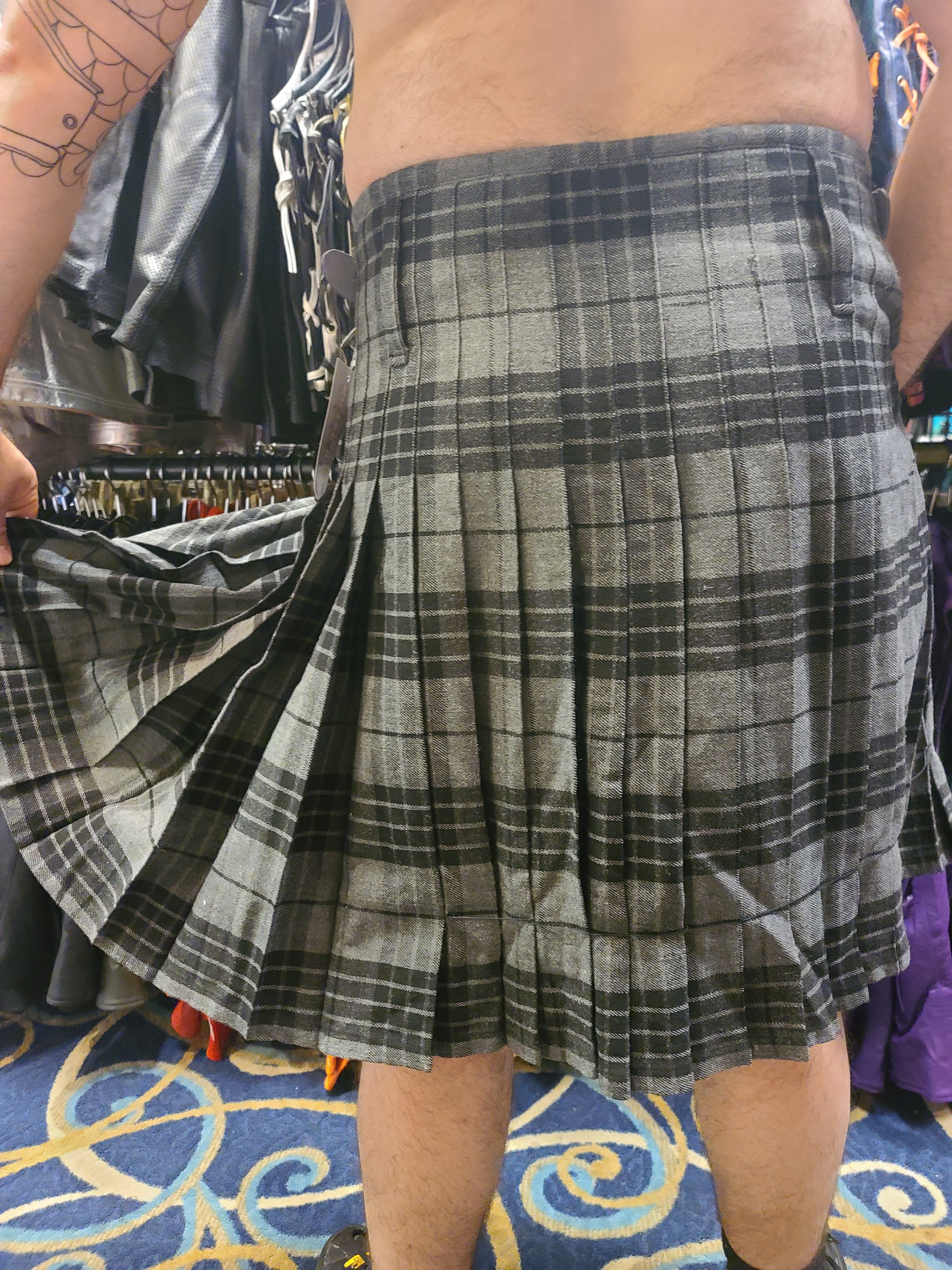 Grey Watch Tartan Kilt by KiltedBros
